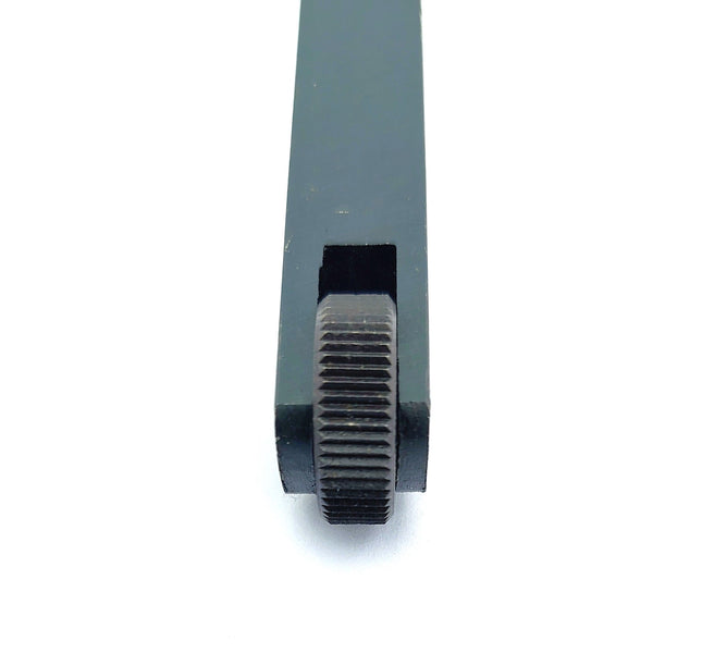 Single Wheel Straight Linear Pattern Knurling Tool