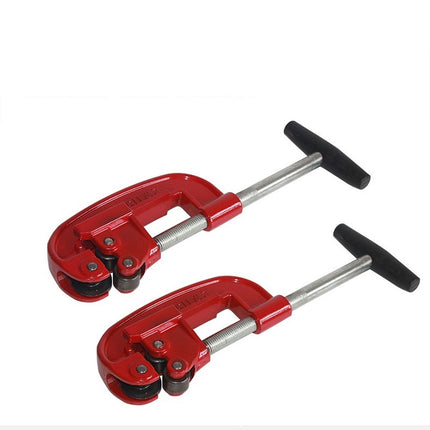 Buyohlic Heavy Duty Pipe Cutter Tool Sharp Rigid Tubing Cutter Cuts Up to Galvanized Pipe, Copper, and Iron Pipe, Metal Tube Cutter Great for Plumbers or Metalworkers