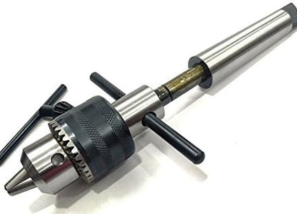 Lathe's Easy Tapping Attachment, Supplied Drill Chuck For Tapping, Reaming, & Drill Operations