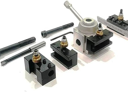 Aluminium Body Quick Change Tool Post Set for Mini Lathe Machine Tools