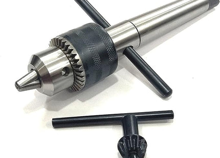 Lathe's Easy Tapping Attachment, Supplied Drill Chuck For Tapping, Reaming, & Drill Operations