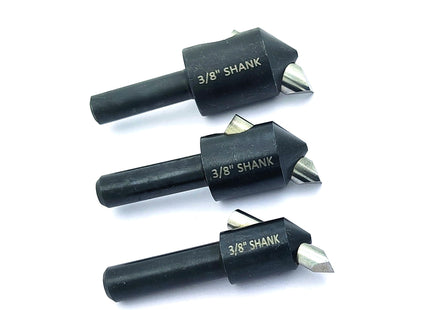 Round Small Fly cutting tool set of 3 Pcs (3/8" Shank) with HSS Cutting Tool Bit (Head Diameter : 9/16" , 3/4" & 7/8" Inches)