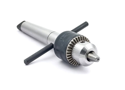 Lathe's Easy Tapping Attachment, Supplied Drill Chuck For Tapping, Reaming, & Drill Operations