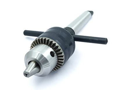 Lathe's Easy Tapping Attachment, Supplied Drill Chuck For Tapping, Reaming, & Drill Operations