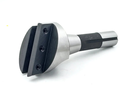 2.5" Inches Head Diameter Fly Cutter R8 Shank (7/16" UNF Drawbar) for Milling Machine with 1/2" Square HSS Tool Bit