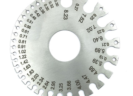 SWG Metal Wire Sheet Thickness Diameter Gauge