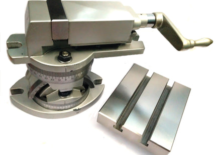 Jaw Width 2'' Inches 50 mm Modular Machine Vice Cum Slotted Table