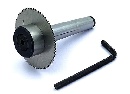 Slitting Saw Holder Arbor With Circular Saw Blade