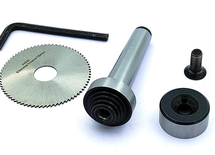 Slitting Saw Holder Arbor With Circular Saw Blade