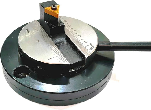 Buyohlic Lathe's Round Base Ball Turning Attachment with Size Scale