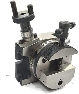 Milling Indexing 4"/100 mm Rotary Table Horizontal Vertical with Suitable Round Vices & Clamp Kits